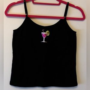 Custom Tank with Cocktail design